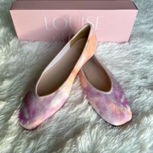 Louie et cie tie dye ballet shoes